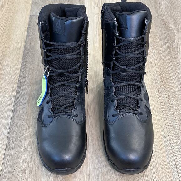 Reebok NEW Sublite Cushion Tactical Waterproof Men 11.5 Boots 8” Zipper Comp Toe main image 8